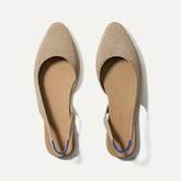 The Almond Slingback - Metallic Prosecco