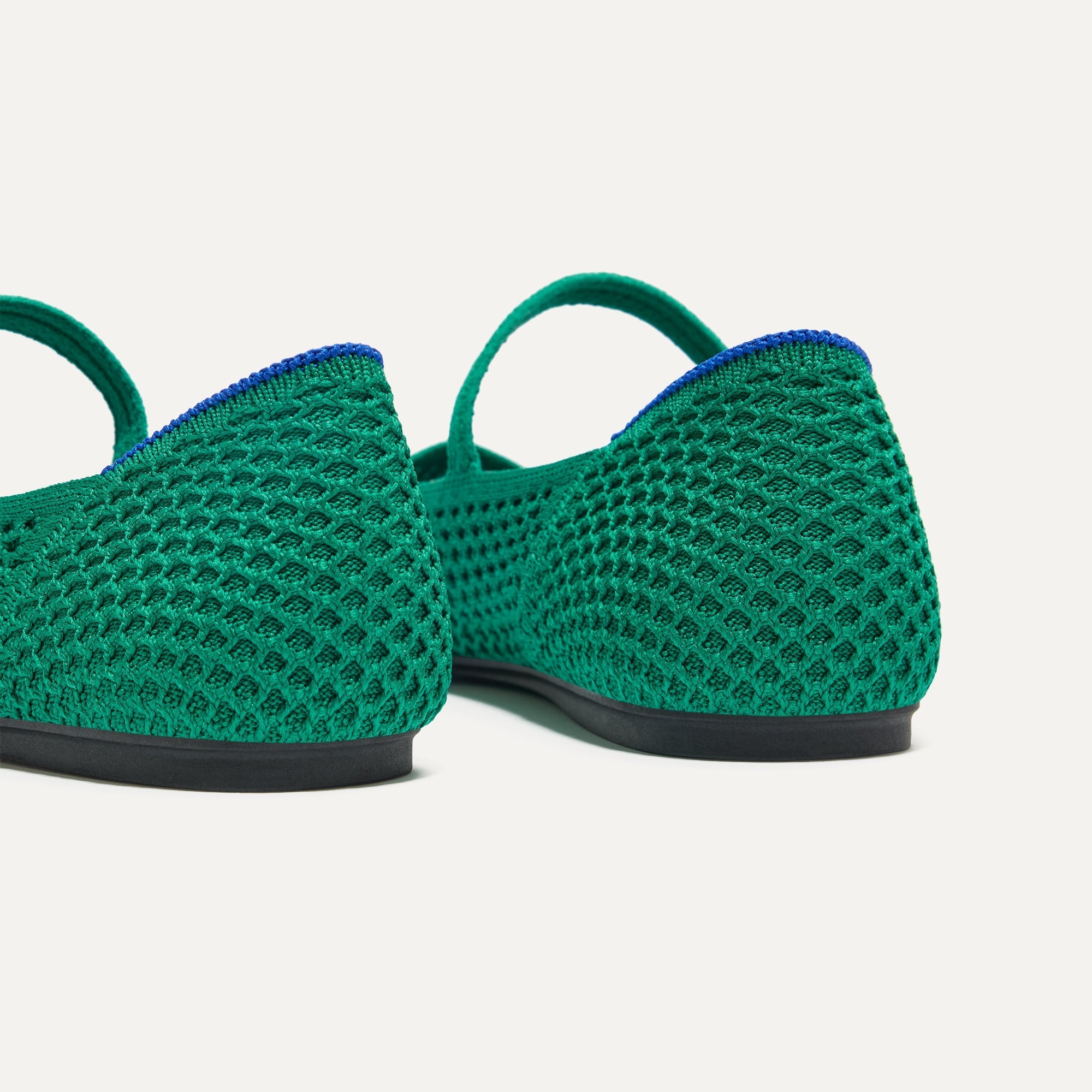 The Square Mary Jane - Clover Mesh