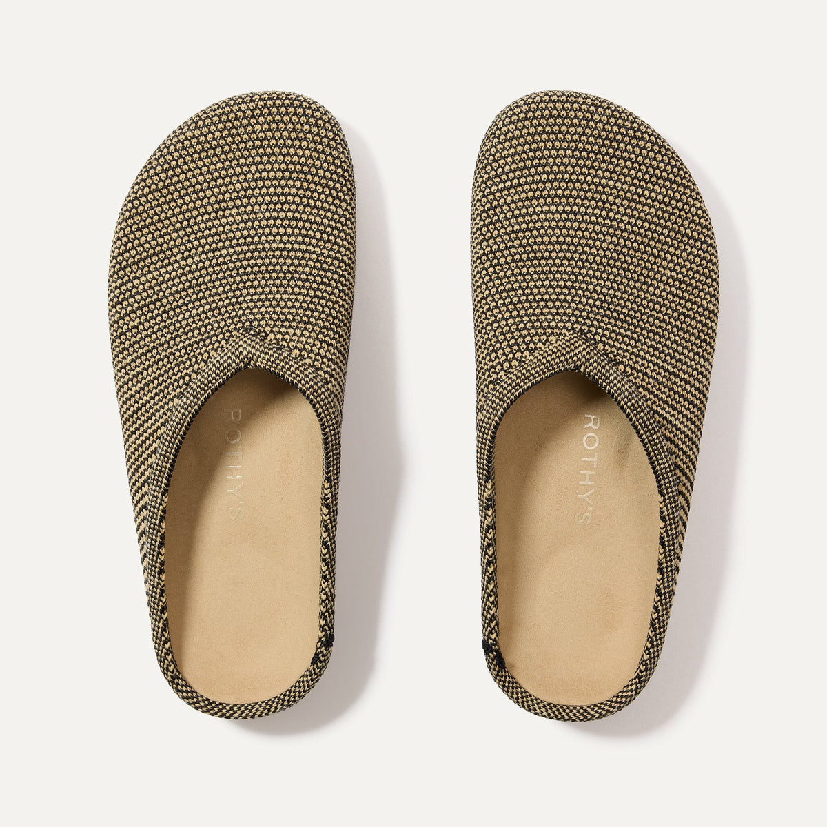 The Casual Clog - Toffee Raffia-Knit