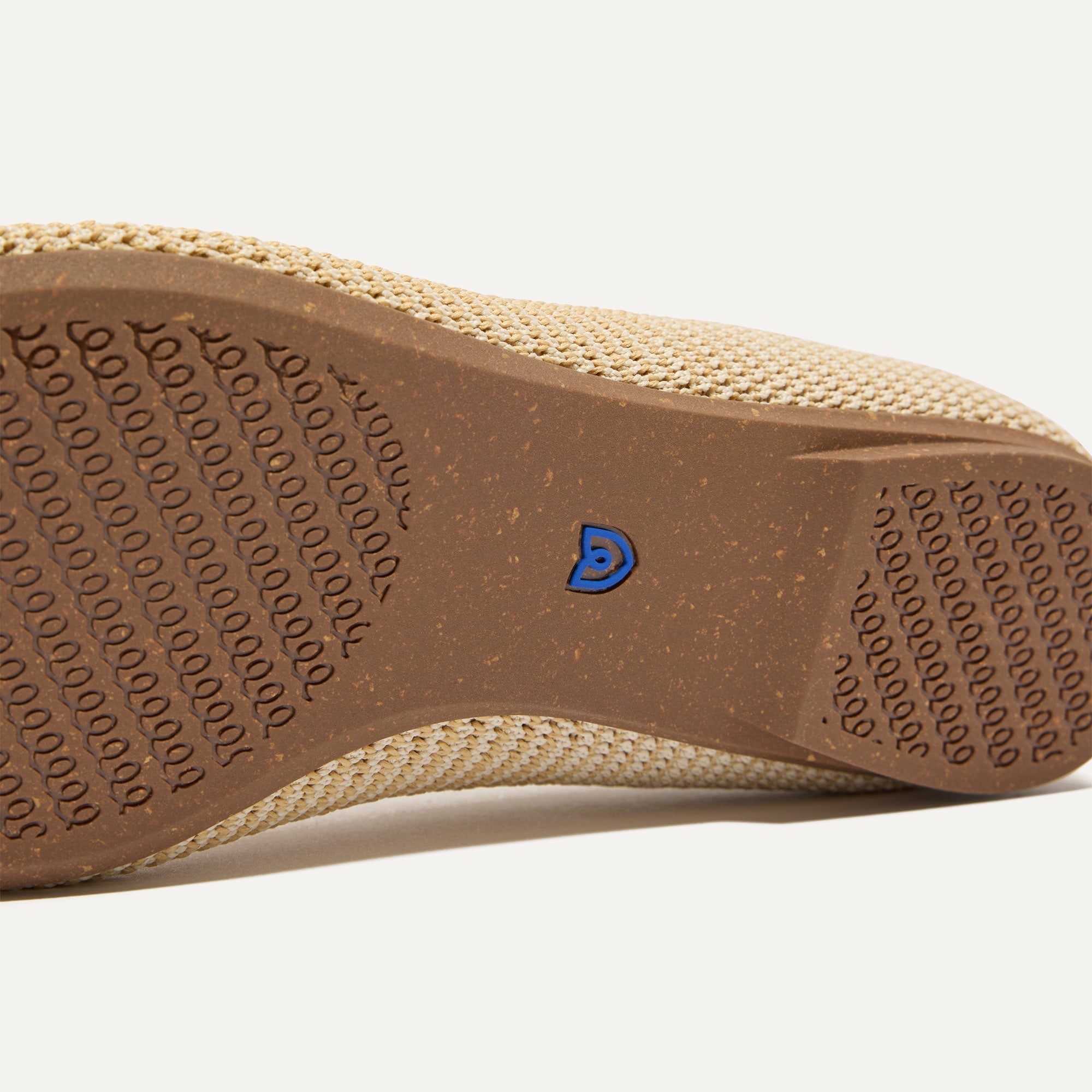 The Max Square Mary Jane - Cream Raffia-Knit