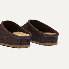 The Casual Clog - Chocolate Crochet